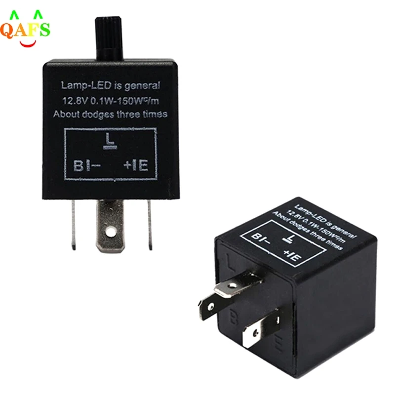 

Hot! 1pcs CF14 3 Pin Adjust 12V LED Flasher Relay Car Turn Signal Indicator Blinker Light
