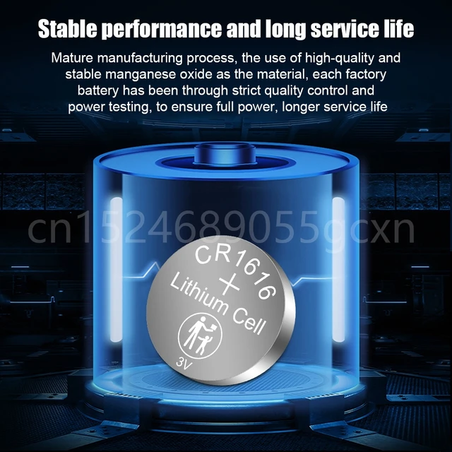 5PCS/LOT CR1616 button battery 3V lithium battery Car key remote control  battery - AliExpress