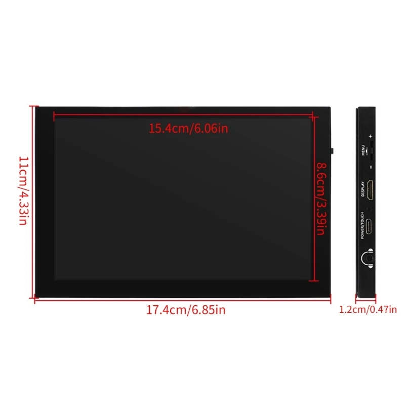 7 ġ   IPS LCD ÷ ȭ  IPS 1024x600 ػ RPI   ȭ ü