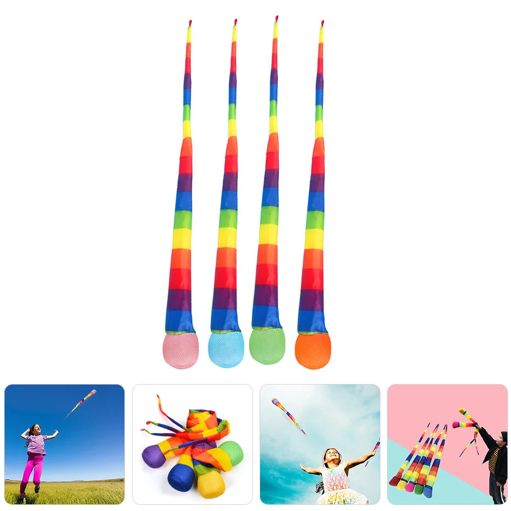 4 Pcs Sensory Training Toys Children's Ball Tossing Beanbag Outdoor Baby 4