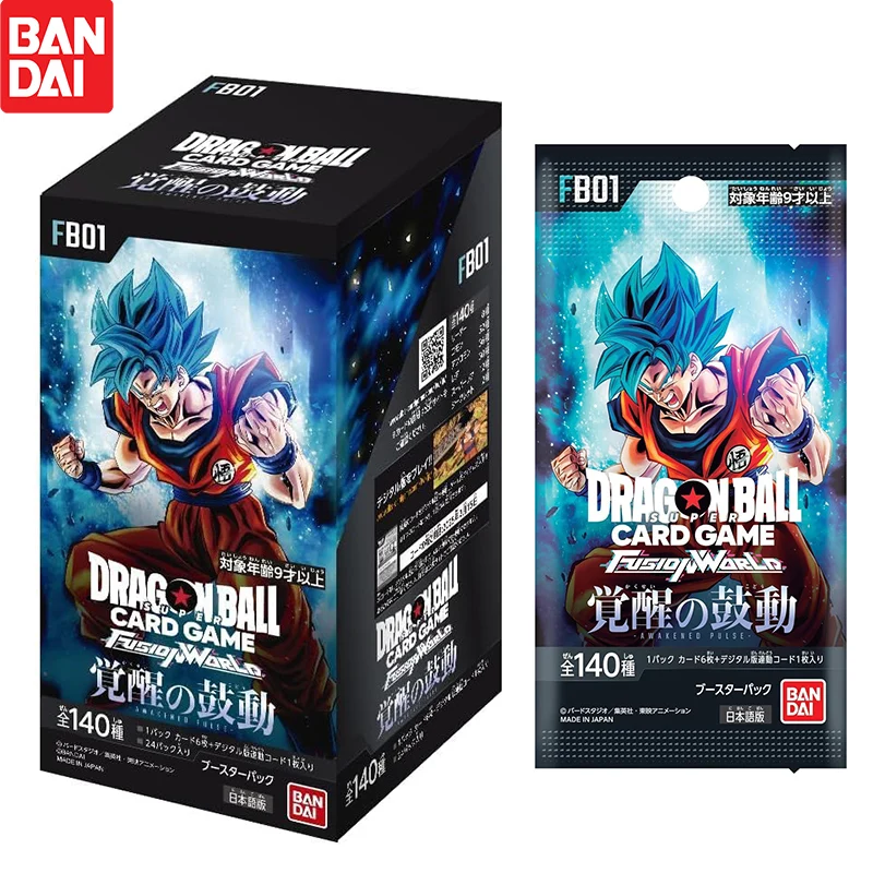 

Bandai Tcg Fusion, пробуждение мира, усилитель пульса, коробка [Fb01] (коробка), 24 упаковки (японская), аниме, коллекционная карта, игрушка