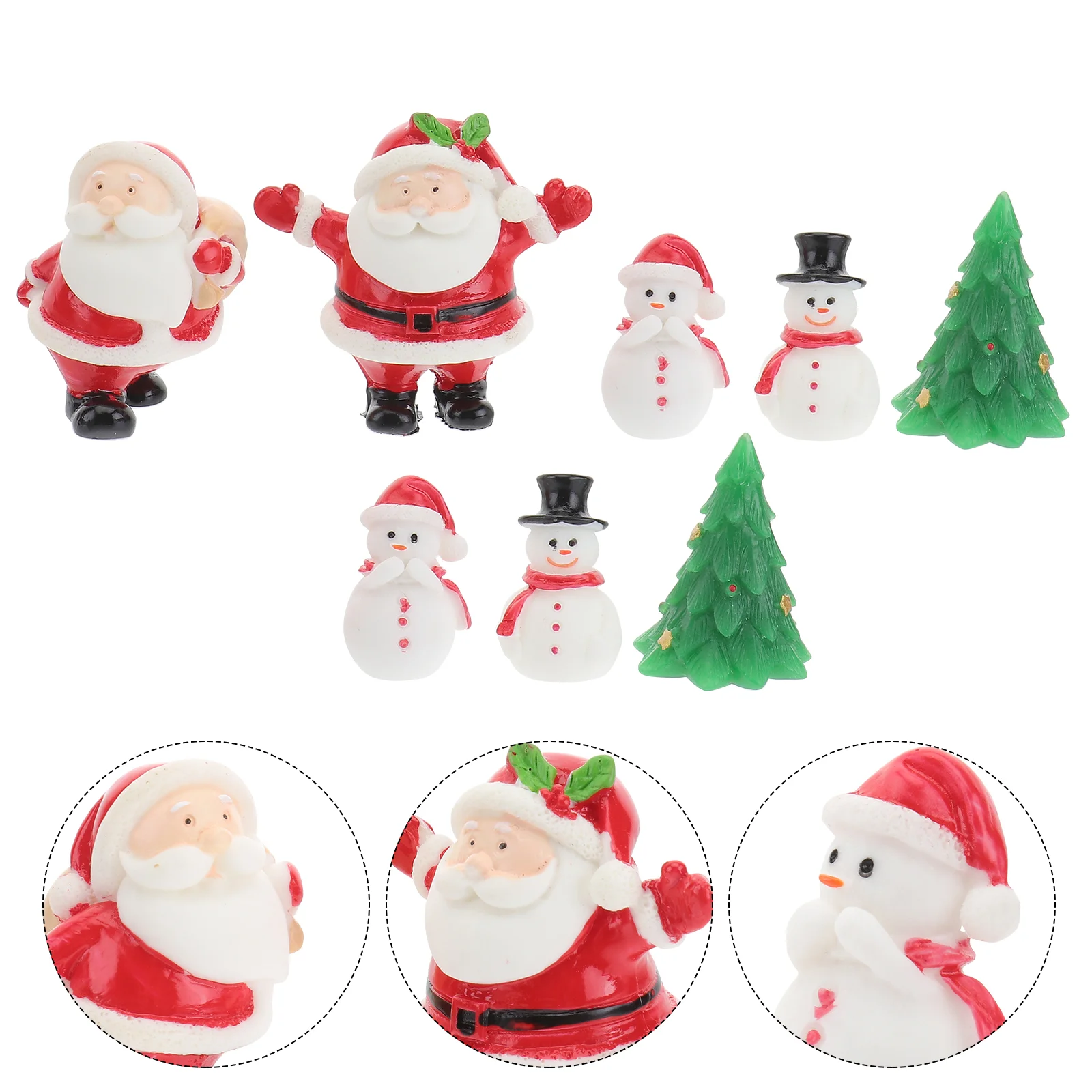 

8 Pcs Decoration for Bedroom Xmas Decorative Supply Cutainsforbedroom Kitchen Decorations