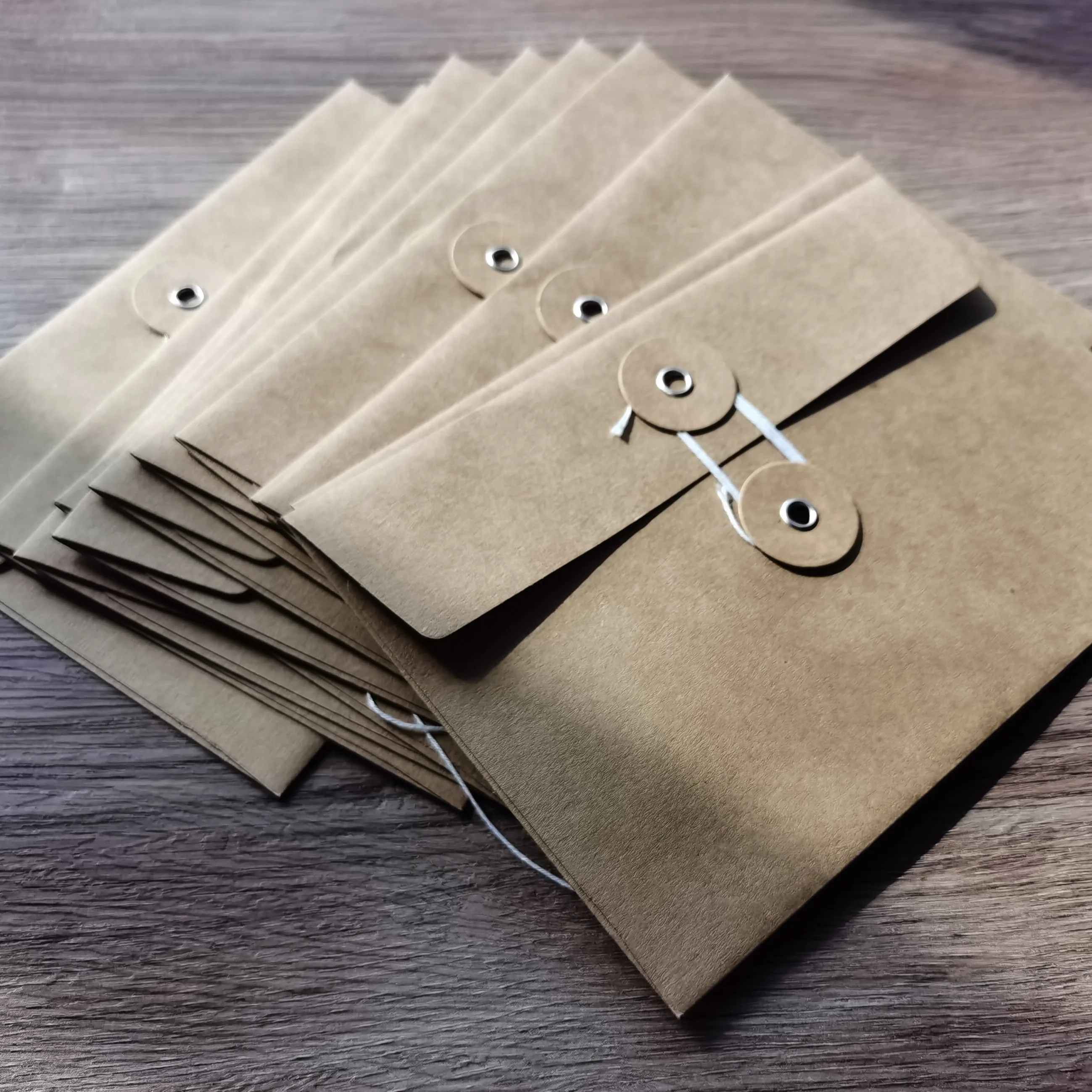 Vintage Linen Texture Envelopes & Letter Paper & Business Invitation &  Postcard & Wax Seal Envelope Bag Set