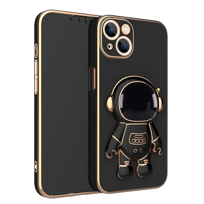 Astronaut Stand Holder Phone Case with Kickstand and Stylish Design