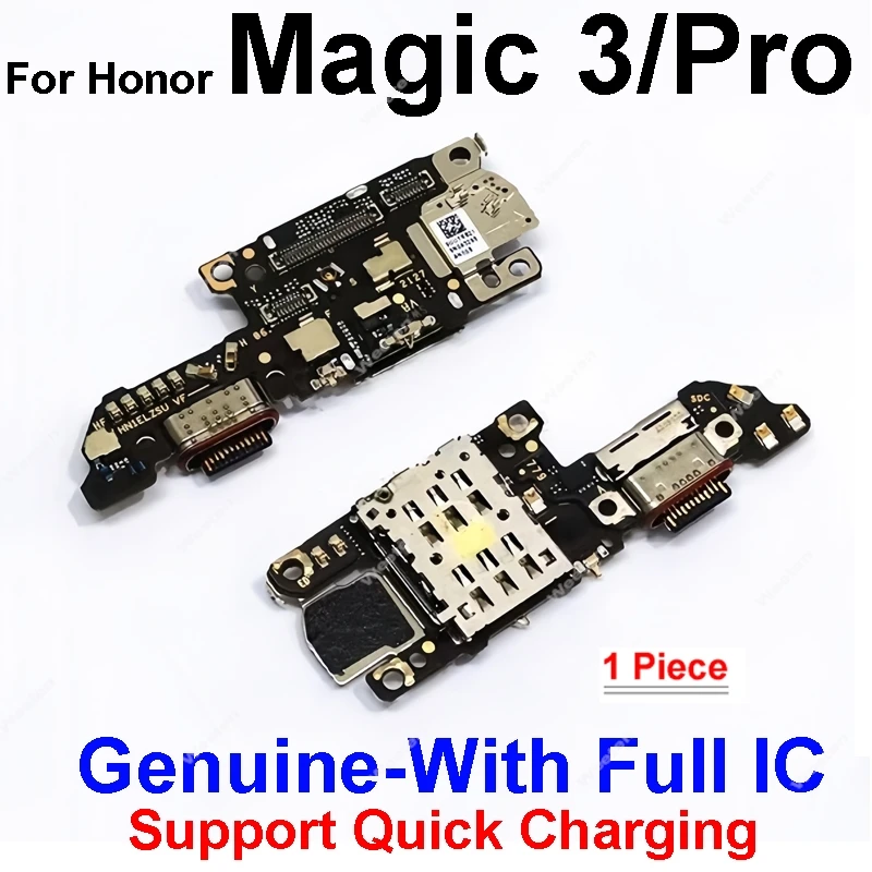 Universal Charging USB Dock with SIM Card Slot - Replacement Charger Board for Huawei Honor Magic Series