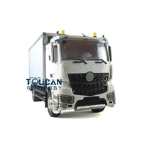 Toucan RC Hobby 1/14 RC 2Axles Delivery Truck KIT Low-roof Container DIY Tractor Model Toys W/Motor TH01070 1