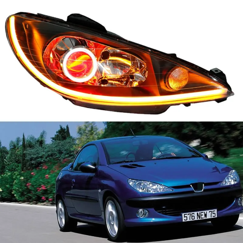 ForPeugeot2060408modifiedversionLEDCarlightassemblyHighBeamTurnLightLow.jpg