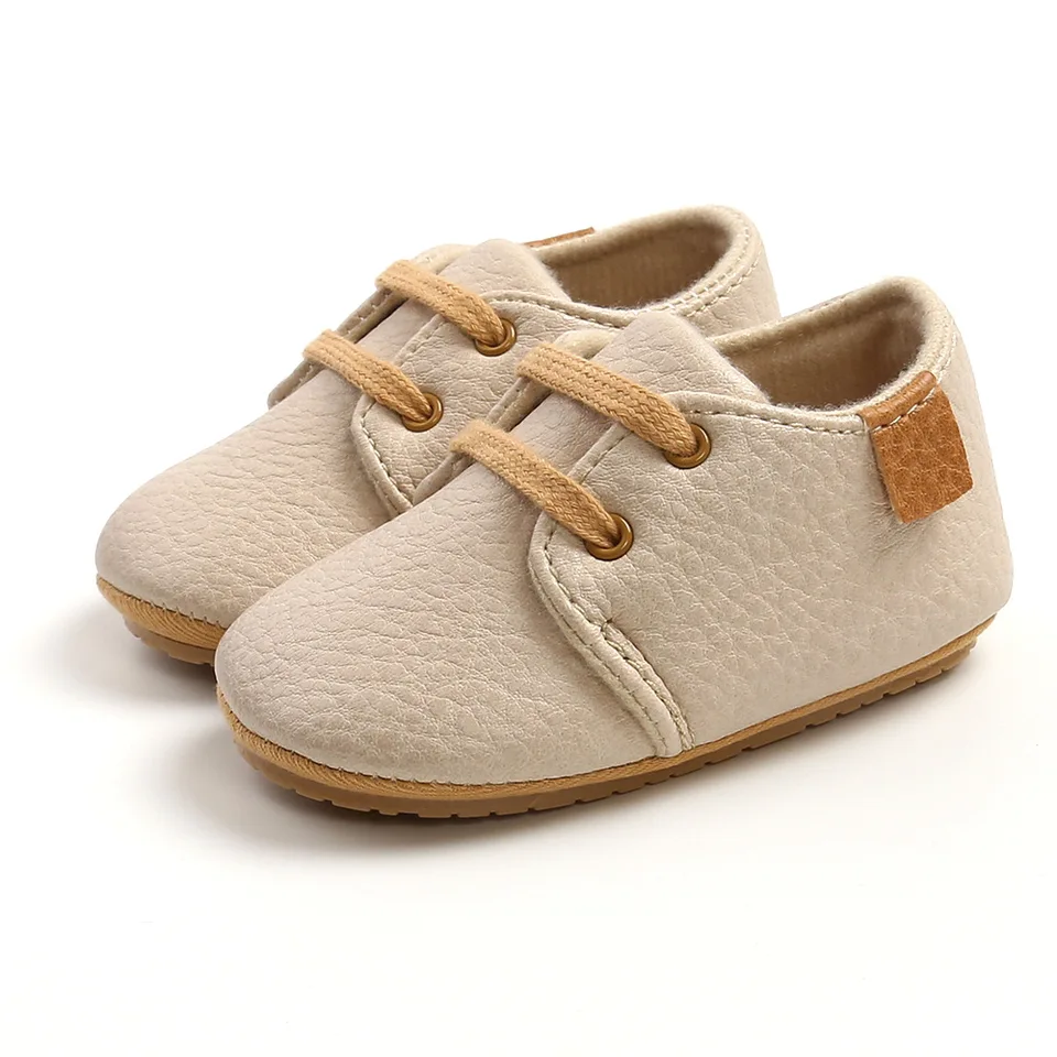 Scarpine Neonato Antiscivolo In Misto Cotone, Morbide E Traspiranti, Slip-On, Suola TPR, Per Primi Passi, 0-3 Anni, Design Carino