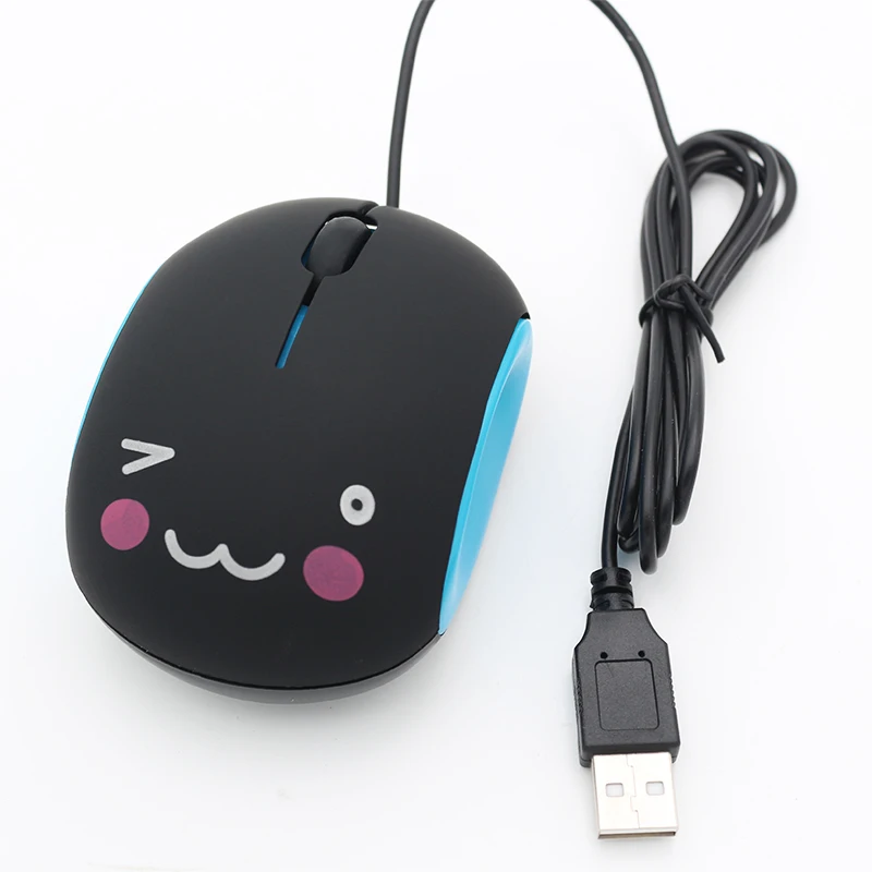 budget wireless gaming mouse mini Computer Mouse Small Cute Mouse for Girls Cartoon USB Creative Wired Mouse for Laptop Silent Mouse for Mac Notebook 1200dpi computer mouse wireless Mice