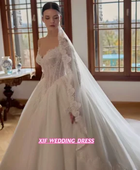 Abiti da sposa eleganti in pizzo personalizzati, abiti da ballo da donna con scollo a cuore, abiti da sposa, vestiti da sposa