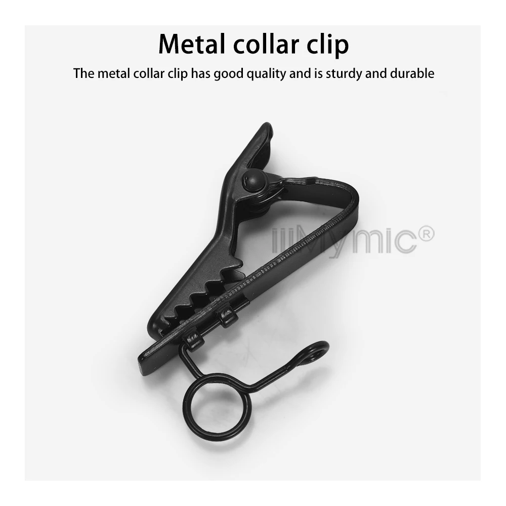 Iimymic-microfone de Lapela Omnidirecional para Sennheiser Bodypack sem Fio 3.5 mm Microfone Bloqueável Small Meeting Room Video - Image 6