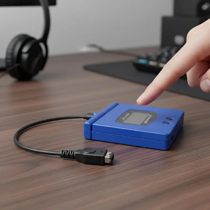 LED 표시등이 있는 GBA SP 게임보이 어드밴스용 USB 타입 C 충전 케이블, 전원 공급 와이어, 게임 콘솔 코드