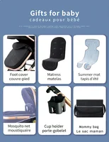 Poussette bébé 3 en 1 nouveau-né landau léger nouveau-né voiture chariot voyage landau pour nouveau-né bébé haute paysage poussette 2