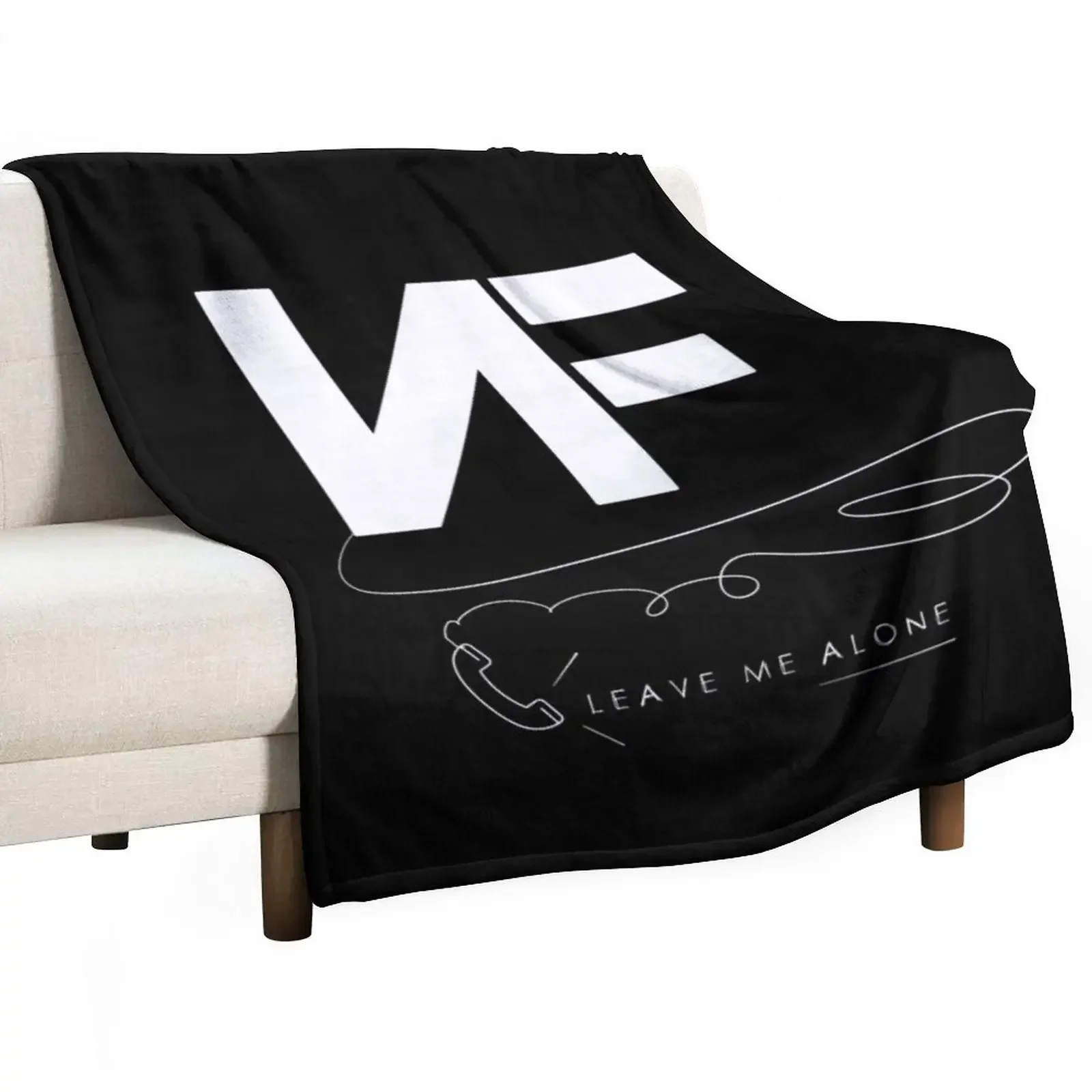 

Leave Me Alone Throw Blanket Luxury Throw Large Blankets