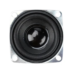 Compact 2 - Inch 5W Full - Frequency Square Speaker with External Magnetic Design (Black)