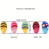 Durable Plush Squeaky Slipper Chew Toy Colorful Cartoon Dog Toys Animal Bite-Resistant Soft Interactive Pet Play Pet Supplies 3