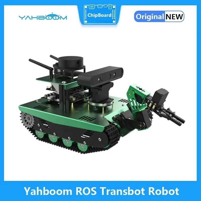 Yahboom Ros Transbot Robot Con Supporto Per Fotocamera Di Profondità Lidar Mappatura 3D Movelt Per Nvidia Jetson Nano 4Gb B01