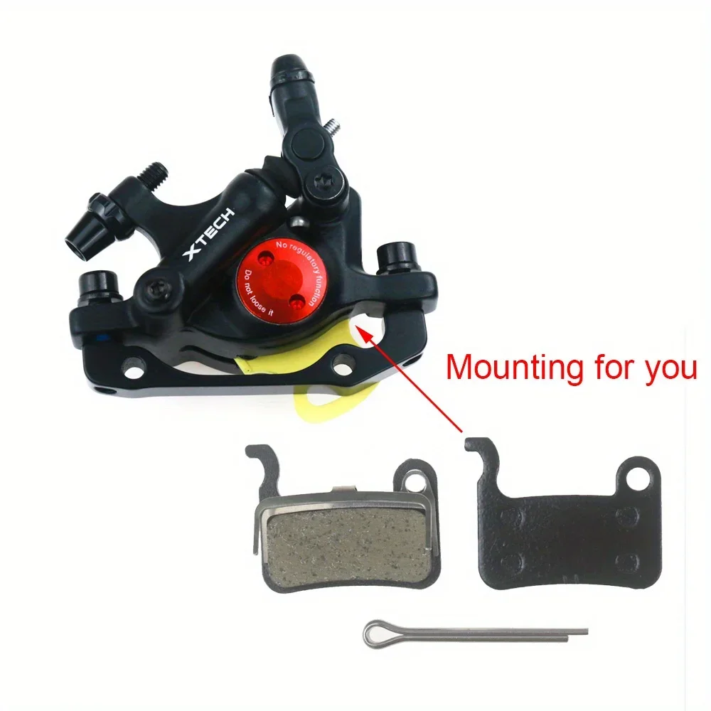 Semi Metal Brake Pads Lining For XTR XT SAINT HONE ZOOM X-tech Oil Brake Disc Bicycle Electric Scooter Universal Parts