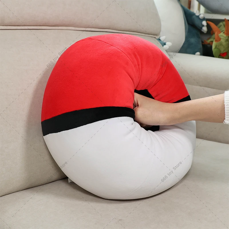 Pokemon Plush Pokeball Cushion Soft Anime Stuffed Toys
