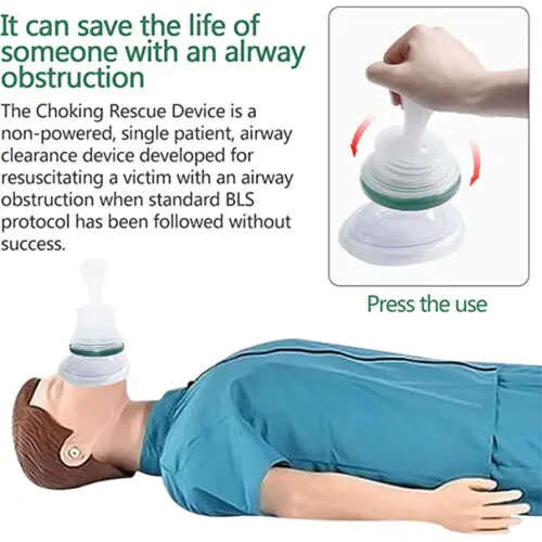 Lifevac Travel Kit, Pack Of 2 Choking Rescue Devices For Infants, Kids And  Adults