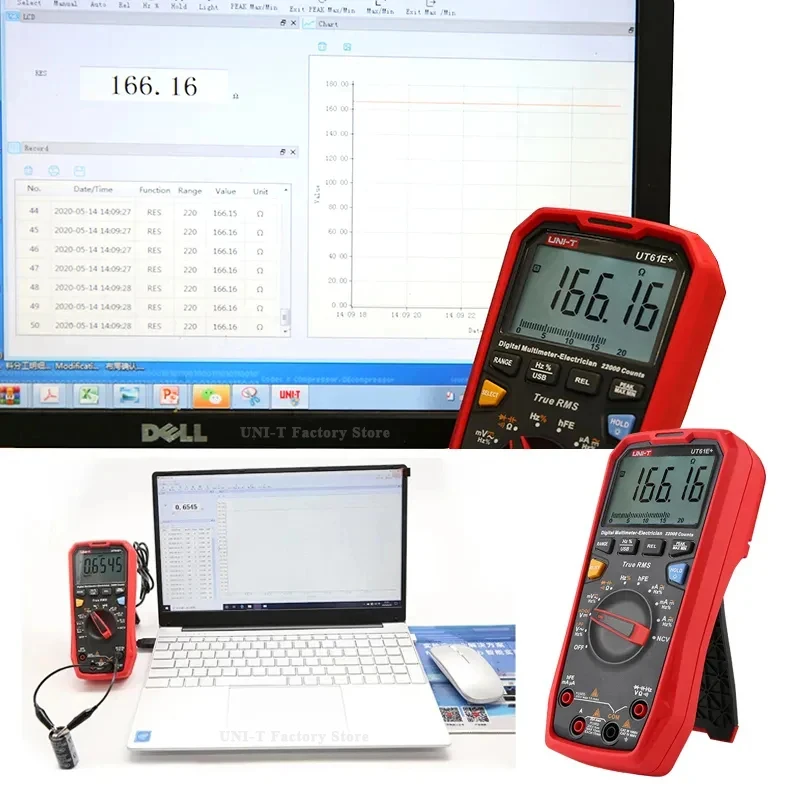 UNI-T UT61B UT61D UT61E ÷ Ʈ Ƽ   Ƽ 跮 22000 īƮ, AC DC  а Ƽ ׽