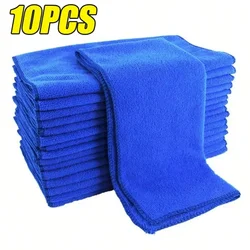 Premium Lint - Free Reusable Microfiber Cleaning Towels - Ultra - Absorbent and Thickened - Superfine Fiber (10PCS)
