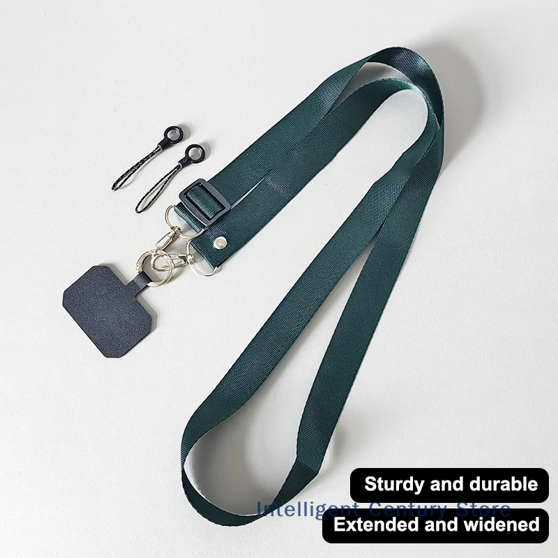 Adjustable Crossbody Cell Phone Strap and Anti-Lost Lanyard Necklace with Camera Hanging Rope