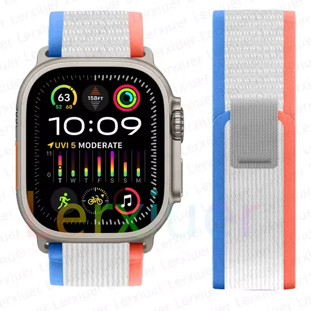 Nylon Sports Bracelet Trail Loop for Apple Watch – Versatile and Durable Strap