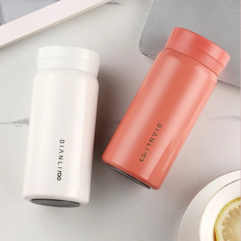 200ML Mini Thermos Bottle 316 Stainless Steel Tumbler Insulated Cup for Coffee Portable Vacuum Flask Water Bottle Warm for Girls