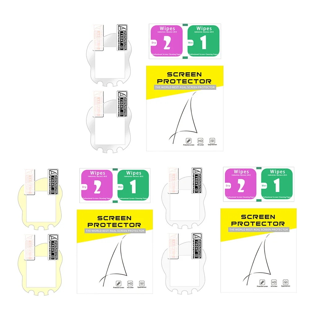 Screen Guard Protector Anti-Scratch PET/TPU Game Console Film Anti Fingerprint HD for Tamagotchi Uni Band Pet Accessories