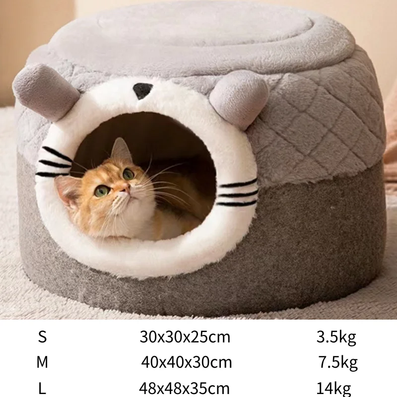New Winter Pet House Soft Nest Kennel - PeticaDeals