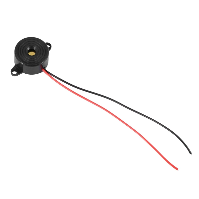 Hot Selling-25 Pcs DC 3-24V 85Db Sound Electronic Buzzer Alarm Black 23 X 12Mm,25 Pcs DC 3-24V 85Db Sound Electronic Buzzer Alar