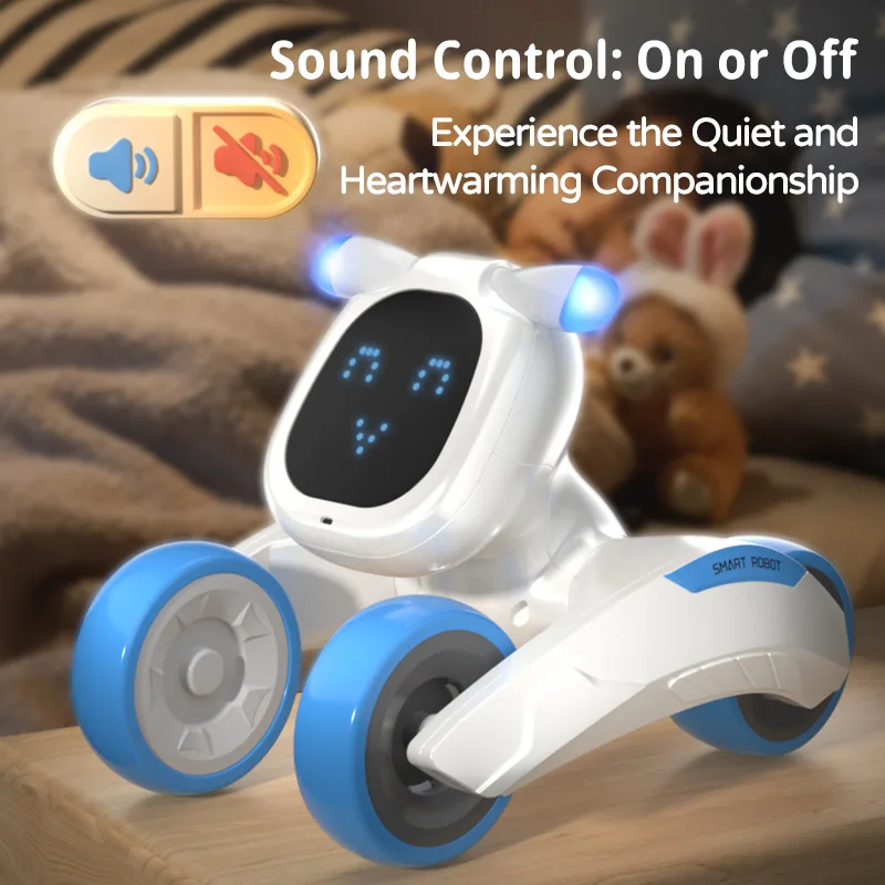 Jjrc New Cute Voice Dialogue Tamagotchi Children'S Early Education Toys Parent-Child Interactive Communication Robot Dog 3