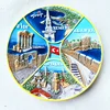 15cm Creativity London Tourist Souvenir France Nordic Decorative Dishes Wall Sofa Background Pendant Hand-painted Ceramic Disc 5