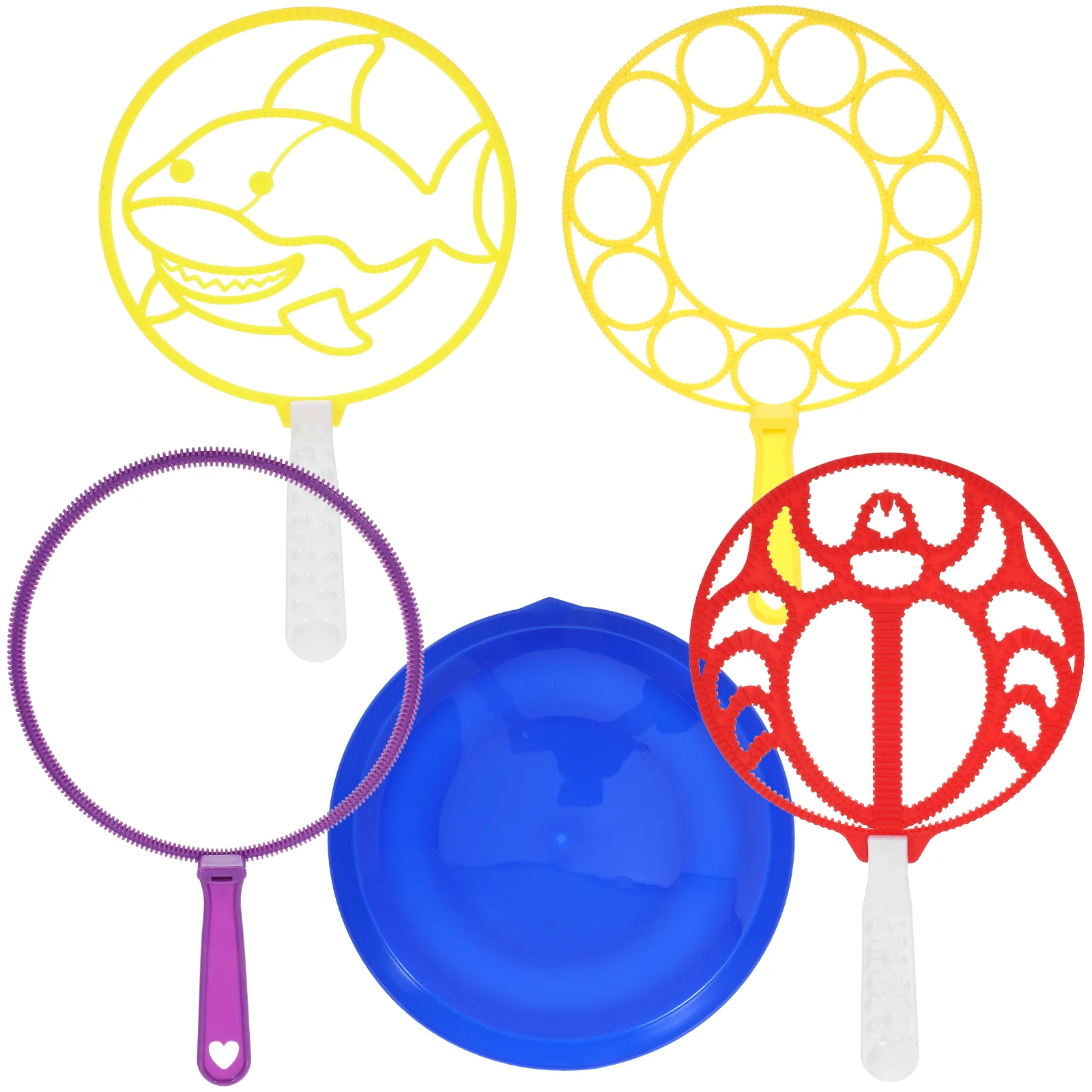 

Bubble Tool Plastic Bubbles Wands Party Favor Machine for Kids Summer Gifts Blowing with Tray