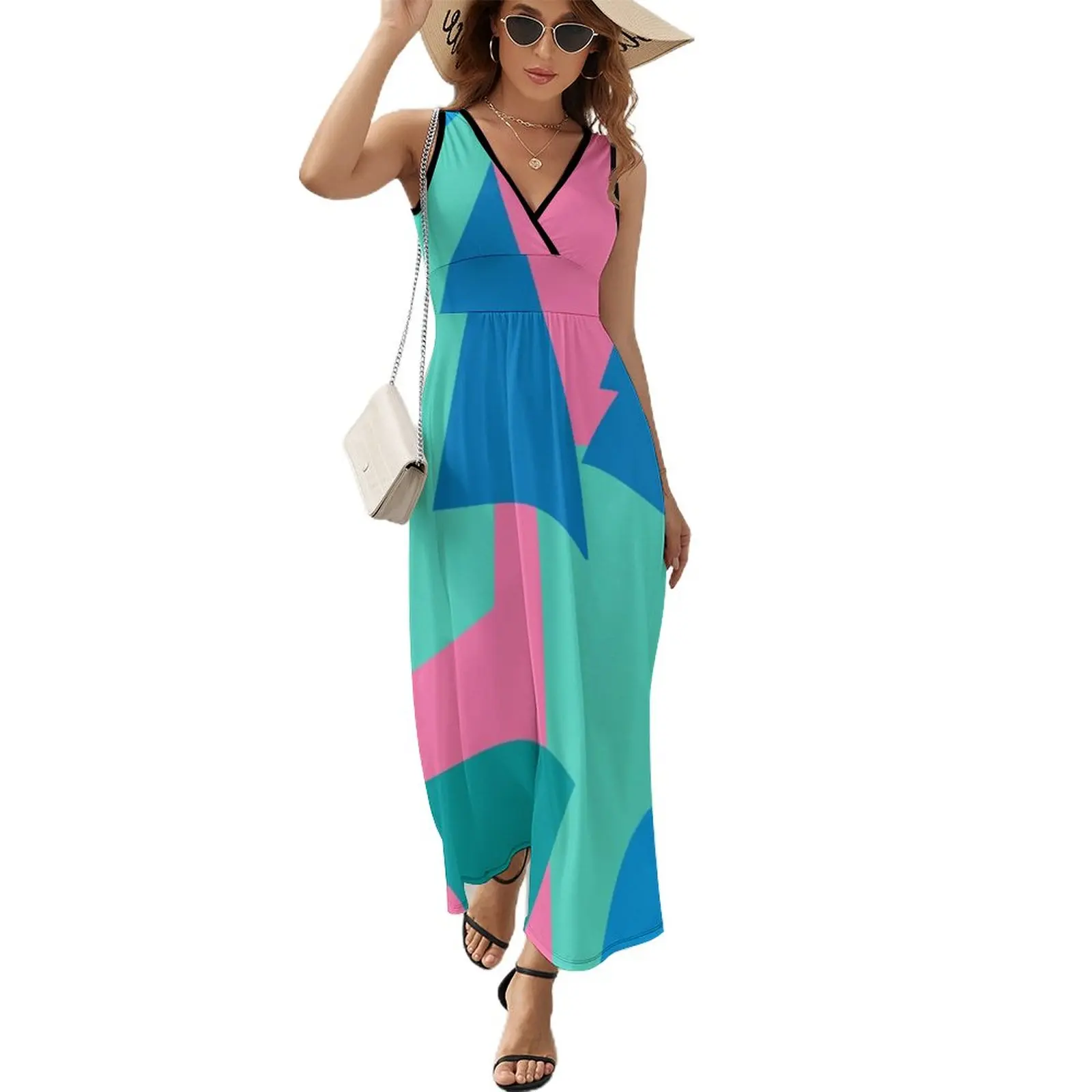 

Miami Vice Sleeveless Dress bandage dress Elegant gowns summer dress women 2023 Clothing