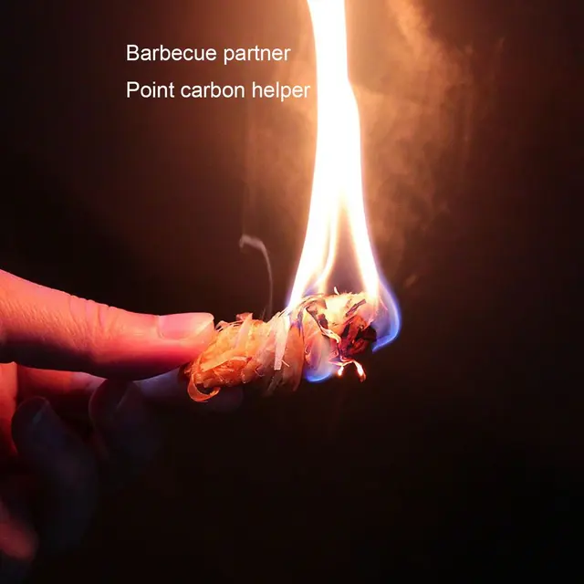 8Db/Táska Tűzoltók Természetes Öko Fa Láng Kandalló - Image 6