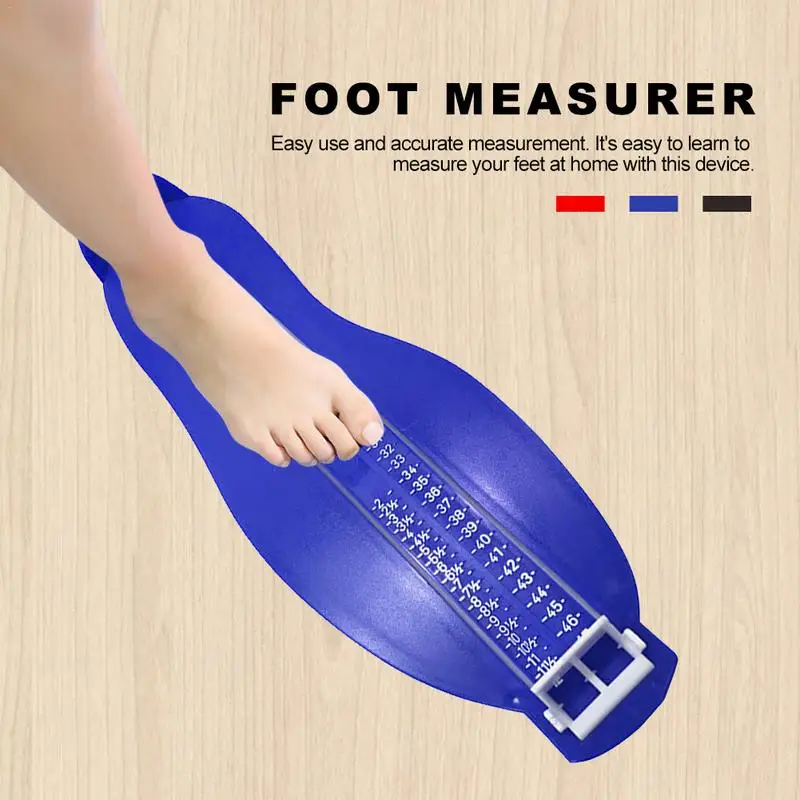 Foot Measuring Device Adult Foot Length Gauge Measure Ruler Tool UK Size Shoes Chart Teenager Measure With Tape