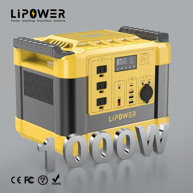 Portable Power Station Solar Generator Factory in China—Lipower Technology