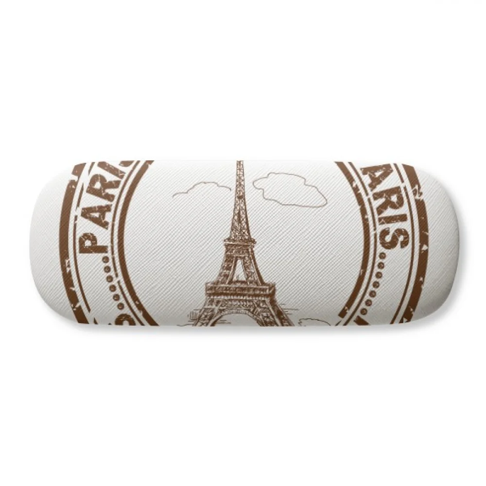 

Paris France Eiffel Tower Classic Country City Glasses Case Eyeglasses Hard Shell Storage Spectacle Box