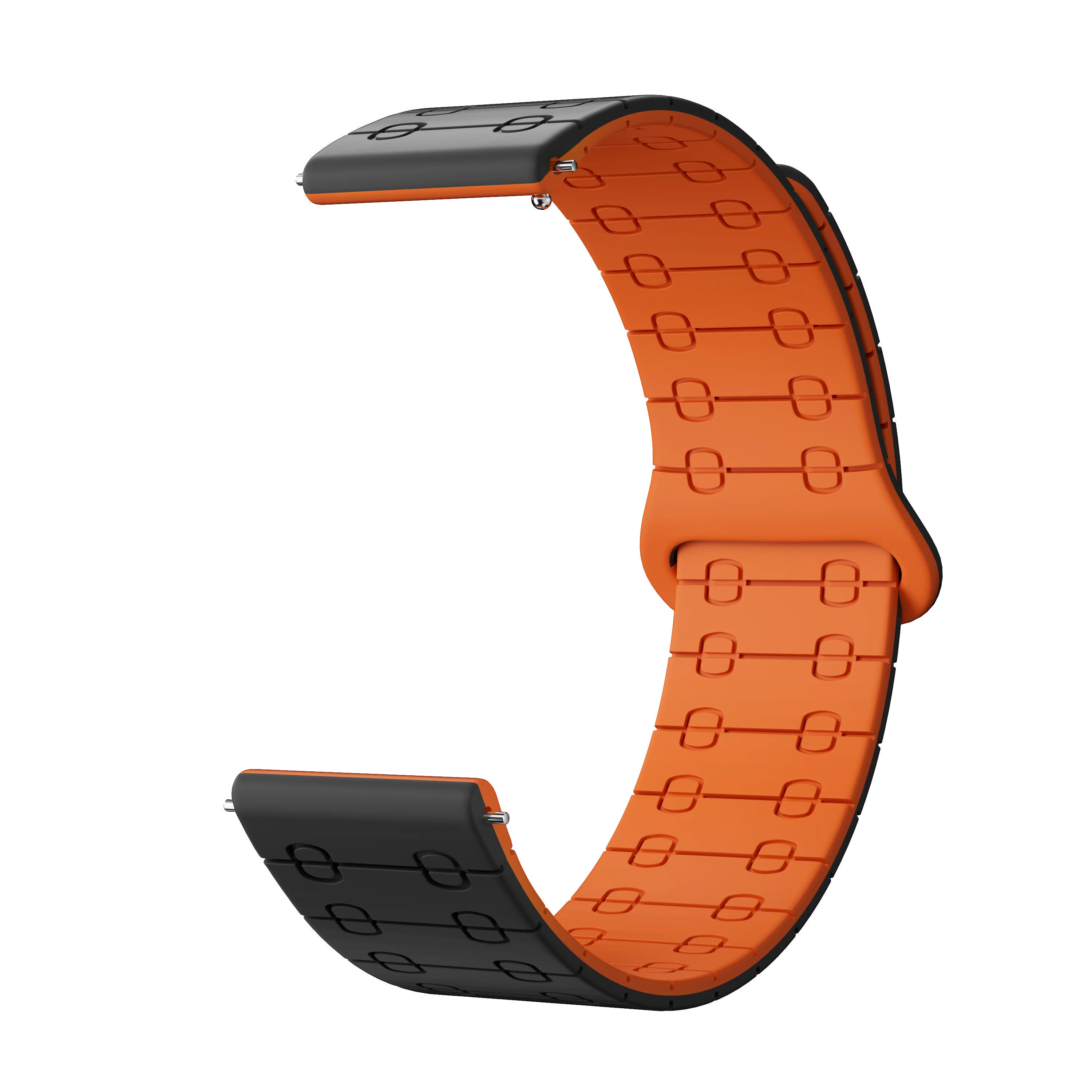 Magnetic Silicone Strap – 22mm Adjustable Wristband Bracelet