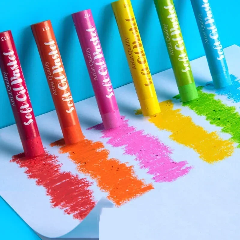 24/36/48 Colors Mungyo Soft Oil Pastels Set MOPA Series
