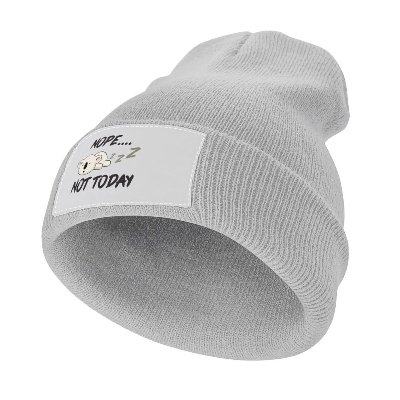 

Nope... Not Today Koala Knitted Cap fashionable Luxury Hat Cap Female Men's