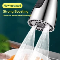 Rallonge de robinet de cuisine 3 en 1 universelle 360 °   Robinet de cuisine extractible rotatif, multi-mode, rehausseur de rinçage puissant, accessoires de cuisine 2