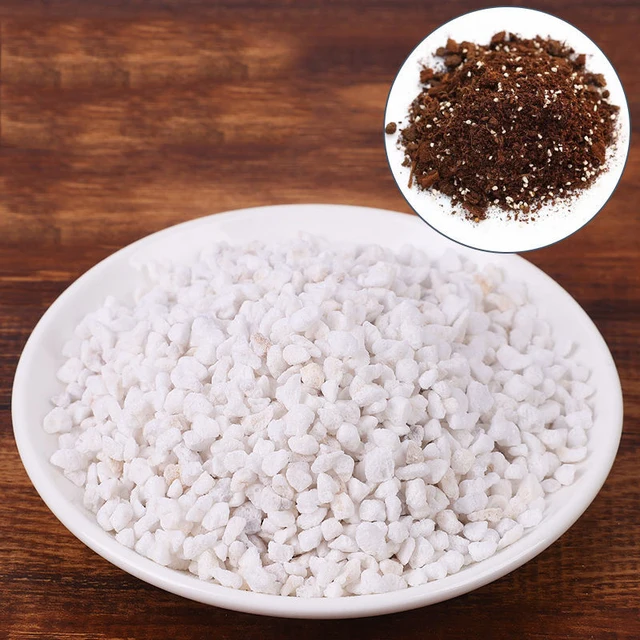 50 G/250 G/500 G Perlit Pellet Konfigurálja A Tápanyag Talaj Növényét Lélegző Laza Talajszubsztrát Kerti Bonsai Számára