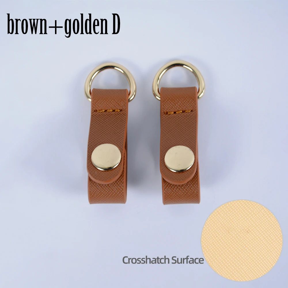 Premium Faux Leather Strap Clip Closure Attachment - Elegant Hook Clips