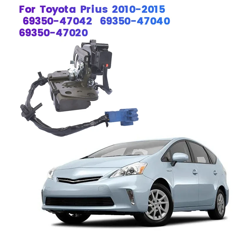 

Подъемная защелка для багажника, Люка 69350-47042 для Toyota Prius 2010-2015, привод замка двери задней двери 69350-47040 69350-47020