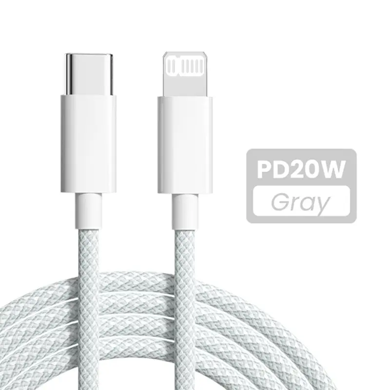 PD 20W USB C Cable For iPhone 14 13 12 11 Pro Max Xs 8 Plus iPad Wire 3A Fast Charging Cord Type C Data Cable for iPhone - Image 10