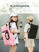 Good Quality Art Portfolio Case A3 Art Bag Children Waterproof Drawing Portfolio Case Artist Backpack Multi Colored Drawing Bags 2