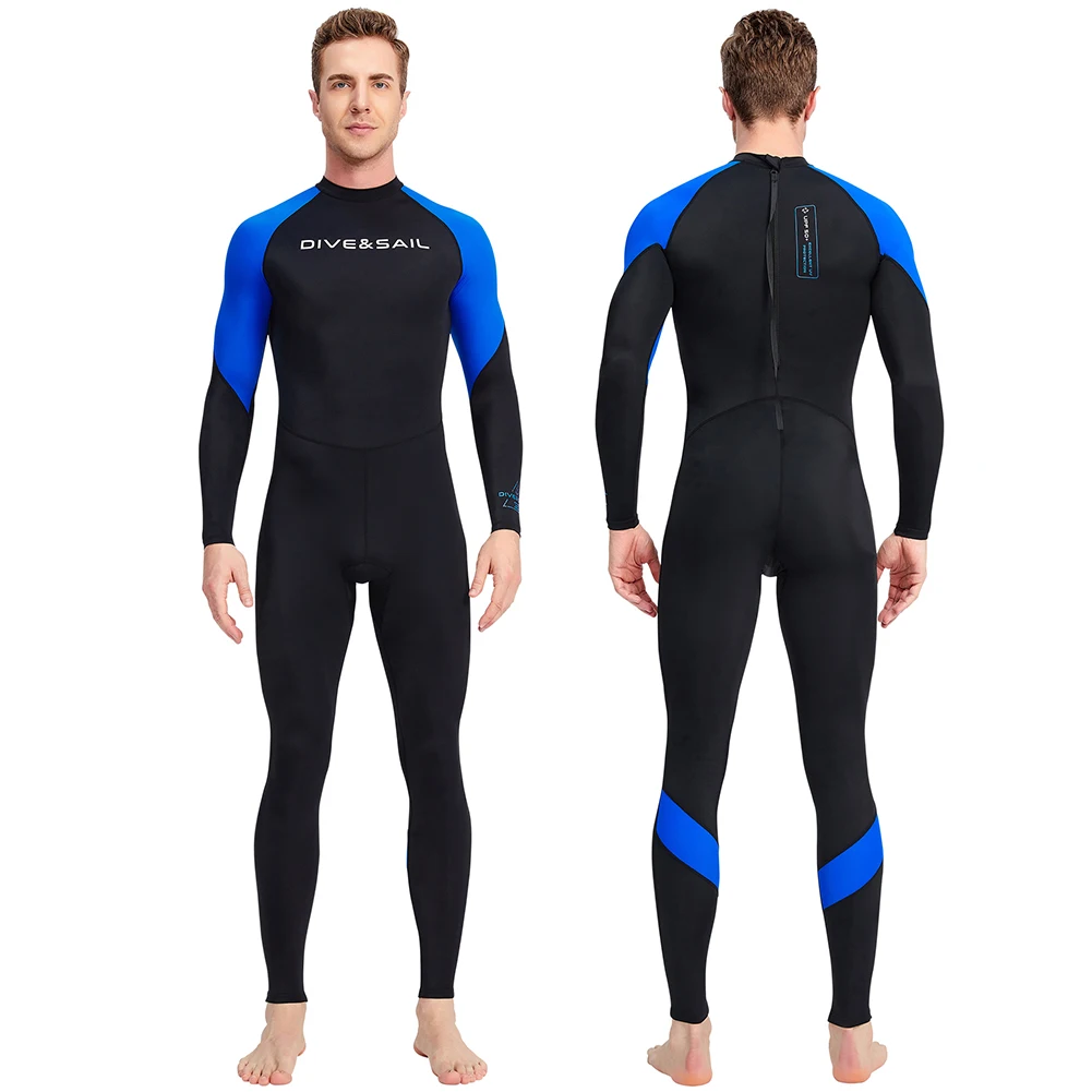 Men Diving Protection Swimsuit Cold Proof Sunscreen Snorkeling Surfing Warm with Zipper Anti-scratch Outdoor Accessories
